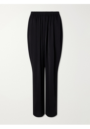 Alaïa - Striped Cady Straight-leg Pants - Black - FR 34,FR 36,FR 38,FR 40,FR 42,FR 44