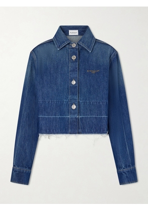 Givenchy - Raw Edge Denim Jacket - Blue - FR 34,FR 36,FR 38,FR 40,FR 42