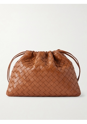 Bottega Veneta - Dustbag Intrecciato Leather Shoulder Bag - Brown - One size