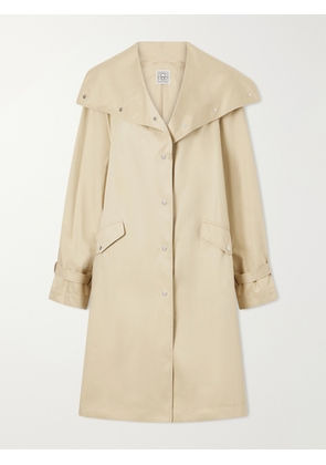 TOTEME - Oversized Cotton Trench Coat - Neutrals - EU 32,EU 34,EU 36,EU 38,EU 40,EU 42