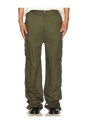 Rhude Desert Cargo Pant in Army. Size S. Also in M.