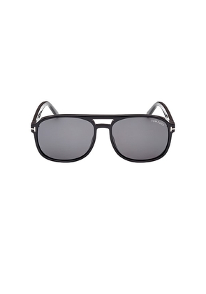 TOM FORD Rosco Sunglasses in Black.