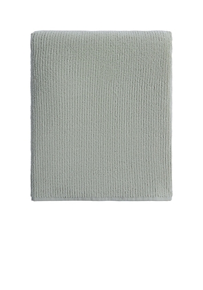 Parachute Soft Rib Bath Sheet Towel in Green.