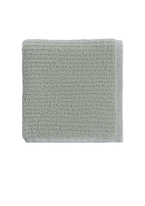 Parachute Soft Rib Washcloth in Green.