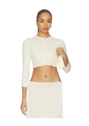Tiger Mist Damaris Cardigan in Cream. Size S. Also in L, M, XL.