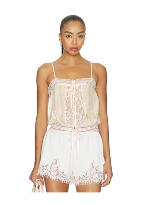 Ronny Kobo Laila Top in Ivory. Size XS. Also in S, M, L.