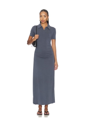 SAMSOE SAMSOE Sasun Polo Dress in Blue. Size XXS. Also in M, S, XS.