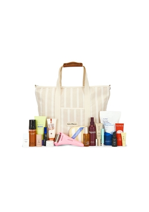 REVOLVE Beauty Summer Essentials Beauty Bag in Neutral.