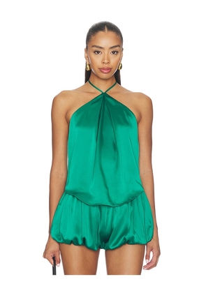 SEROYA Beckham Tank in Green. Size XXS. Also in XS, S, M, L, XL.