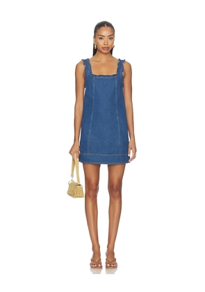 Tularosa Oaklynn Mini Dress in Blue. Size XXS. Also in XS, S, M, L, XL.