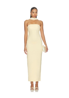 superdown Tierra Maxi Dress in Yellow. Size XXS. Also in L, M, S, XL, XS.