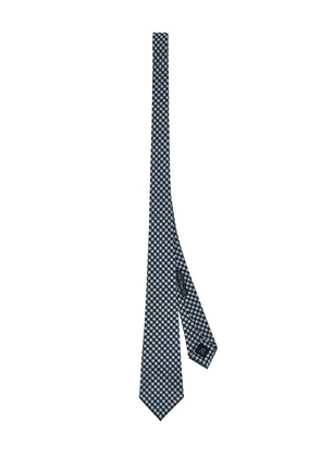 Polo Ralph Lauren Micro Gingham Vintage Neck Tie in Blue.