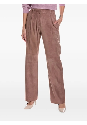 Brunello Cucinelli pleated wide-leg trousers - Pink