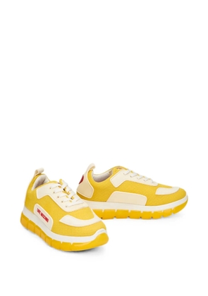 Moschino lace-up sneakers - Yellow
