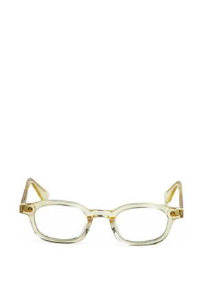 akila Ceres rectangle-frame glasses - Yellow