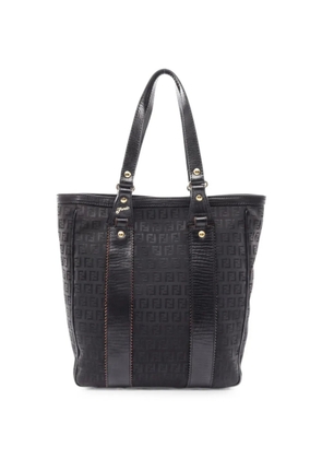 Fendi Pre-Owned 2010s Zucchino canvas tote bag - Black