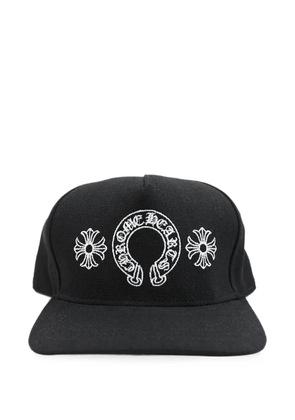 Chrome Hearts horseshoe-embroidered baseball hat - Black