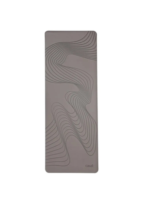 Casall Grip & Cushion III Surge graphic-print yoga mat - Grey