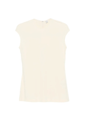 TOTEME cap-sleeve top - Neutrals