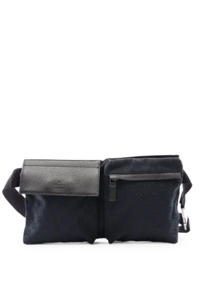 Gucci Pre-Owned 2010s GG canvas belt bag - Blue
