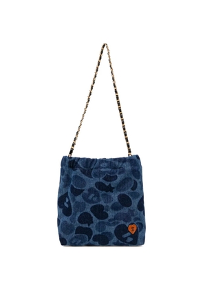 APEE™ by *A BATHING APE® camouflage-print shoulder bag - Blue