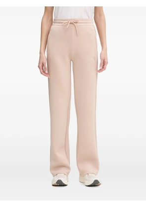 GUESS USA logo-embossed track pants - Neutrals