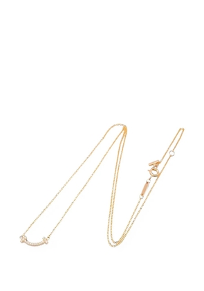 Tiffany & Co. Pre-Owned 2010s T:Smile diamond necklace - Pink