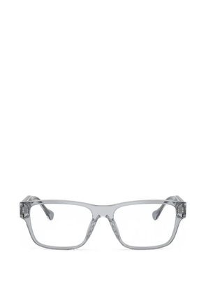 Versace Eyewear Medusa Greca rectangle-frame glasses - Grey