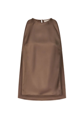 LouLou de Saison Cami silk top - Brown