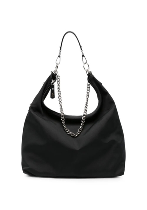 R13 large chain-link shoulder bag - Black