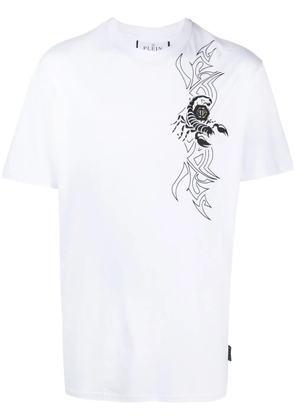 Philipp Plein SS Scorpion round-neck T-shirt - White