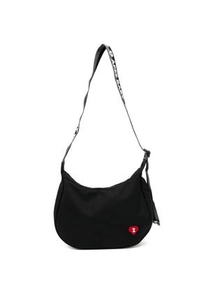 APEE™ by *A BATHING APE® logo-patch shoulder bag - Black