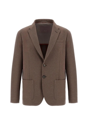 Herno single-breasted blazer - Brown