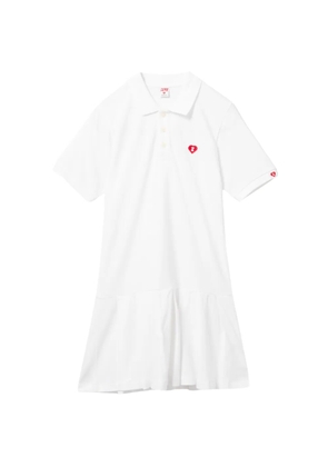 APEE™ by *A BATHING APE® logo-embroidered dress - White