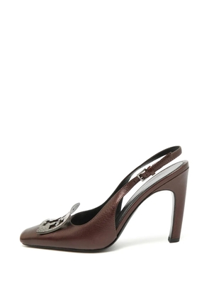 Tory Burch Pave slingback pumps - Brown