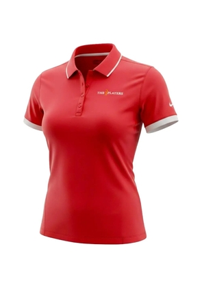 Nike button-fastening polo top - Red
