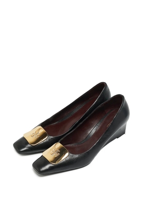 Tory Burch Georgia wedge pumps - Black