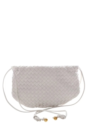 Bottega Veneta Pre-Owned 2012-2026 Small Nappa Intrecciato Bulb satchel - White