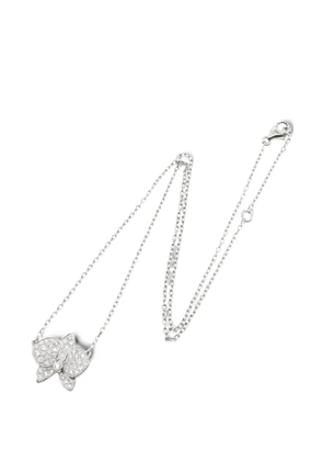 Cartier 2010s Caress Orchidée diamond necklace - Silver