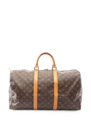Louis Vuitton Pre-Owned 1990 Monogram Keepall 50 Boston bag - Brown