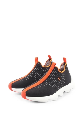 Hermès Pre-Owned Eclair slip-on sneakers - Black