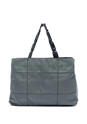 Prada Pre-Owned 2000-2013 Impuntu Tessuto Chain tote bag - Grey