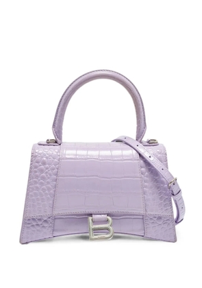 Balenciaga Pre-Owned small Hourglass tote bag - Purple