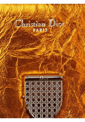 Christian Dior Pre-Owned 2016 large Diorever metallic handbag - Orange