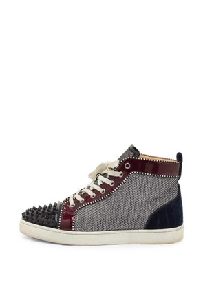 Christian Louboutin Pre-Owned Spikes Orlato high top sneakers - Grey