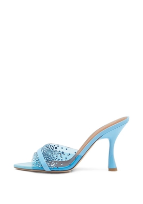 Malone Souliers Julia crystal-embellished sandals - White