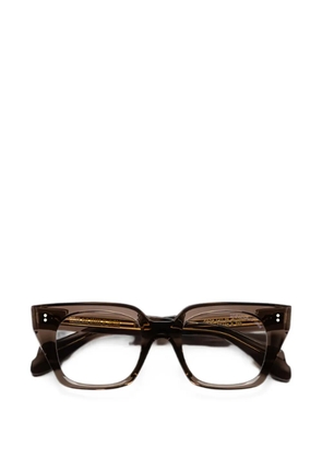 Cutler & Gross 1411 square-frame glasses - Brown