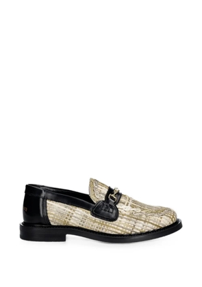 Filling Pieces Panier woven horsebit loafers - Neutrals