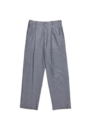 Magliano x 247pleated straight-leg trousers - Grey