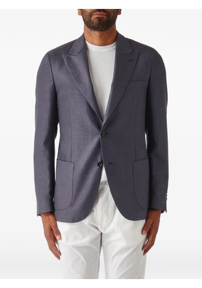 Lardini peak-lapels single-breasted blazer - Grey